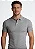 Camisa Polo Slim Fit - Cinza Mescla - Imagem 1