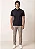 Camisa Polo Slim Fit - Preta - Imagem 1
