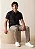 Camisa Polo Slim Fit - Preta - Imagem 7