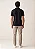 Camisa Polo Slim Fit - Preta - Imagem 4