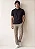 Camisa Polo Slim Fit - Preta - Imagem 6