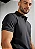 Camisa Polo Slim Fit - Preta - Imagem 3