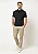Camisa Polo Slim Fit - Preta - Imagem 5
