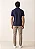Camisa Polo Slim Fit - Marinho - Imagem 4