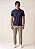 Camisa Polo Slim Fit - Marinho - Imagem 1