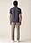 Camisa Polo Slim Fit - Marinho Mescla - Imagem 4