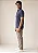 Camisa Polo Slim Fit - Marinho Mescla - Imagem 3
