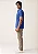 Camisa Polo Slim Fit - Azul Imperial - Imagem 3
