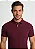 Camisa Polo Slim Fit - Vinho - Imagem 1