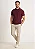 Camisa Polo Slim Fit - Vinho - Imagem 3