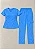 Scrub Feminino Stella - Azul Céu - Imagem 6