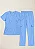 Scrub Feminino Stella - Azul Céu - Imagem 7