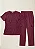 Scrub Feminino Stella - Vinho - Imagem 7