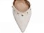 Sapato Scarpin Salto Fino Médio Off White Torricella AVS 68003B - Imagem 4