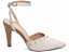 Sapato Scarpin Salto Fino Médio Off White Torricella AVS 68003B - Imagem 6