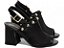Sandália Ankle Boot Feminina Slato Bloco Grosso Preto Torricella AVS 776A - Imagem 1