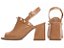 Sandália Ankle Boot Feminina Slato Bloco Grosso Caramelo Torricella AVS 776B - Imagem 6