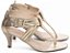 Sandália Feminina Salto Baixo Ouro Light Torricella AVS GF-201B - Imagem 1