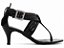 Sandália Feminina Salto Baixo Preta Torricella AVS GF-201A - Imagem 4
