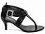 Sandália Feminina Salto Baixo Preta Torricella AVS GF-201A - Imagem 6