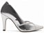 Sapato Scarpin Salto Fino Médio Specchio Prata Torricella AVS 68008B - Imagem 5