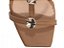 Sandália Salto Grosso 9cm Napa Caramelo com Apliques Dourados Torricella Design Clássico AVS 45098B - Imagem 2