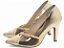 Sapato Scarpin Salto Fino Médio Specchio Ouro Light Torricella AVS 68008A - Imagem 6