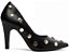 Sapato Scarpin Salto Fino Médio Preto Aplique Dourado Torricella AVS 68005A - Imagem 4