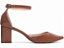 Scarpin Feminino Salto Médio Verniz Caramelo com Fivela AVS Global 606H - Imagem 3