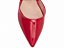 Scarpin Feminino Salto Médio Verniz Vermelho com Fivela AVS Global 606F - Imagem 4