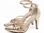 Scarpin Salto Fino Dourado e Specchio Ouro Light com Fivela AVS Global 67072D - Imagem 2