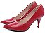 Sapato Scarpin Salto Fino 8,5cm Verniz Vermelho Tamanhos Especiais 39 ao 44 AVS 8000-02D_AR - Imagem 2