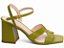 Sandália Salto Grosso Médio 7cm Napa Verde Clássica Torricella Design Elegante AVS 46001C - Imagem 6
