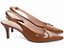 Sapato Scarpin Feminino Verniz Caramelo Salto Fino Médio Clássico Elegante AVS Global 600.18B - Imagem 2