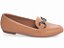 Sapatilha Mocassim Feminino Caramelo Bico Fino com Bridão Grafite Clássico Torricella AVS 70.041B - Imagem 6