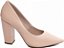Scarpin Salto Médio Rose Bico Fino Torricella Clássico e Confortável AVS 65-01D - Imagem 16