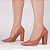 Scarpin Salto Médio Caramelo Bico Fino Torricella Clássico e Elegante AVS 65-01C - Imagem 5