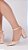 Scarpin Rose Verniz Salto Médio Bico Fino Torricella Fivela Dourada AVS 606C - Imagem 7