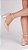 Scarpin Rose Verniz Salto Médio Bico Fino Torricella Fivela Dourada AVS 606C - Imagem 9
