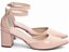 Scarpin Rose Verniz Salto Médio Bico Fino Torricella Fivela Dourada AVS 606C - Imagem 2