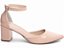 Scarpin Rose Verniz Salto Médio Bico Fino Torricella Fivela Dourada AVS 606C - Imagem 10