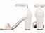 Sandália Feminina Tamanco Salto Grosso Off White AVS 8060B - Imagem 7