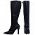 Bota Cano Alto Feminino Salto Fino Alto Ziper Torricella AVS 65044A - Imagem 11