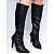 Bota Cano Alto Feminino Salto Fino Alto Ziper Torricella AVS 65044A - Imagem 8
