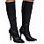 Bota Cano Alto Feminino Salto Fino Alto Ziper Torricella AVS 65044A - Imagem 6