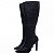 Bota Cano Alto Feminino Salto Fino Alto Ziper Torricella AVS 65044A - Imagem 2