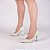 Sapato Scarpin Branco Salto Alto Bico Fino Torricella AVS 9200-113C - Imagem 5
