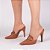 Sapato Scarpin Mule Caramelo Salto Alto Fino Torricella AVS 67055B - Imagem 12