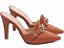 Sapato Scarpin Mule Caramelo Salto Alto Fino Torricella AVS 67055B - Imagem 2