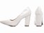 Sapato Scarpin Off White Salto Alto Noiva Torricella AVS 2025-00C - Imagem 7